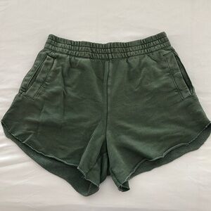 aerie oversized high waisted shorts